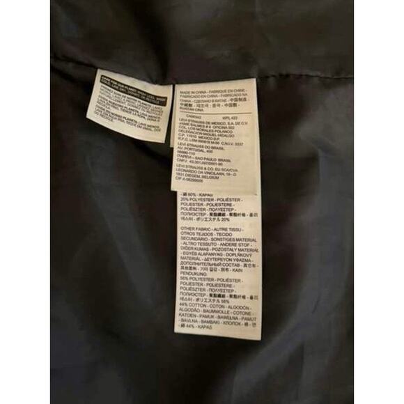 Levi's Barstow Puff Jacket Men's Medium in Grey - Picture 11 of 11